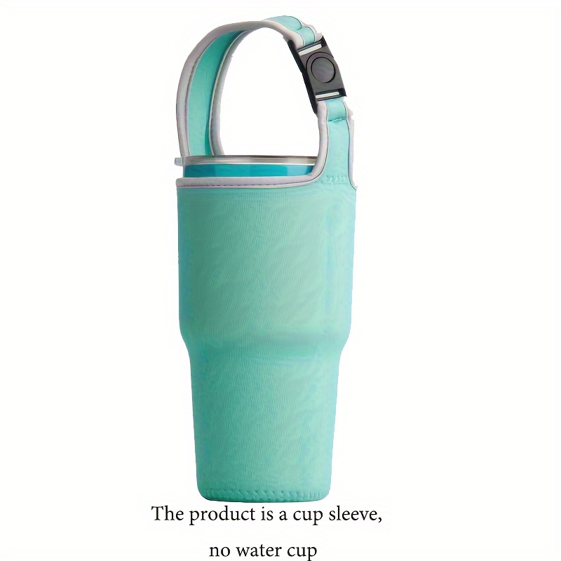 30oz Eco-Friendly Portable Tote Bag Tumbler Carrier Water Bottle Bag  Beverage Bag Cup Sleeve Mug Holder YELLOW 