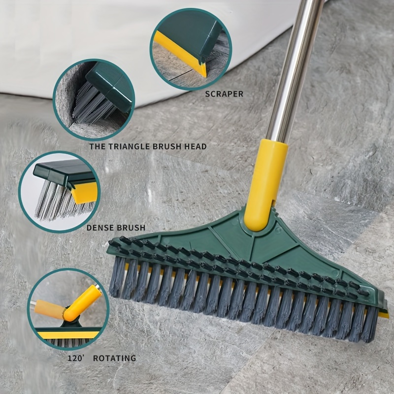 Triangle Floor Brush Household Crevice Brush Handheld Toilet - Temu