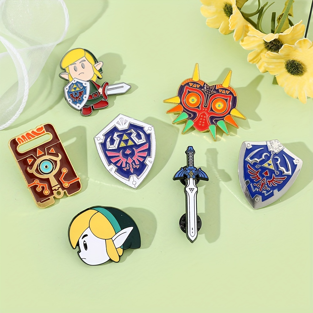 Legend of Zelda Majora's Mask Brooch Pins