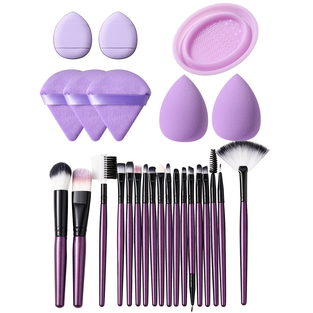 1pc Multifunctional Makeup Brush & Beauty Egg Cleaner Black Friday