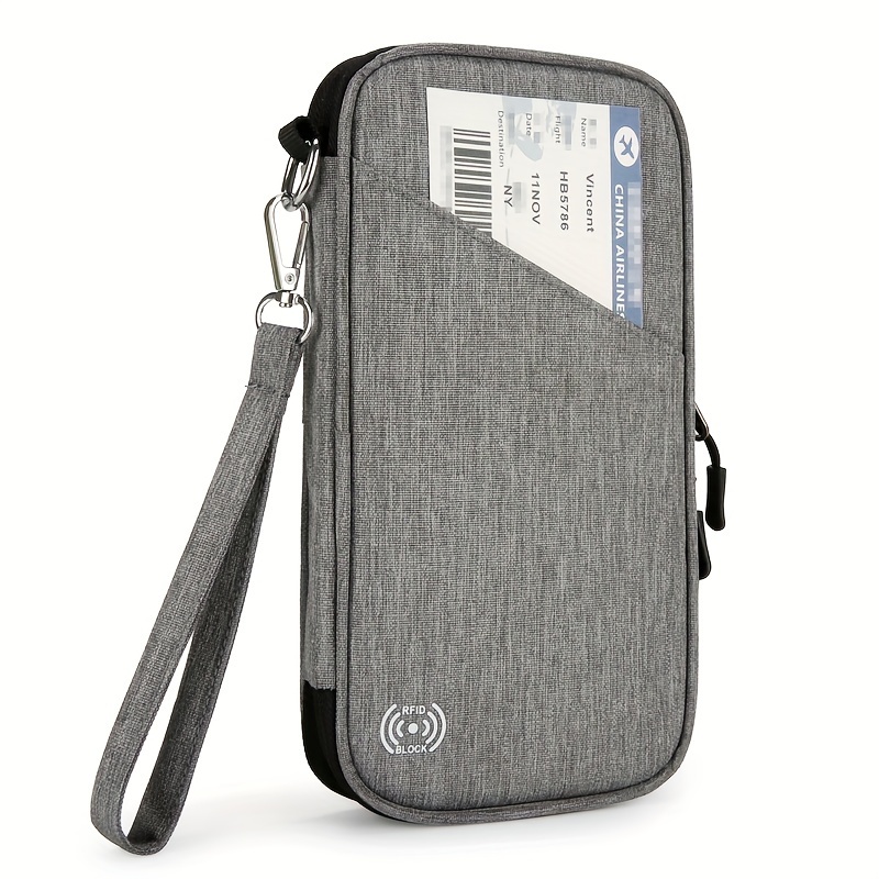 Travel Passport Wallet Family Passport Holder Waterproof Bag