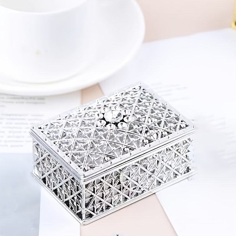 Creative Hollow Square Treasure Box, Wedding Candy Box