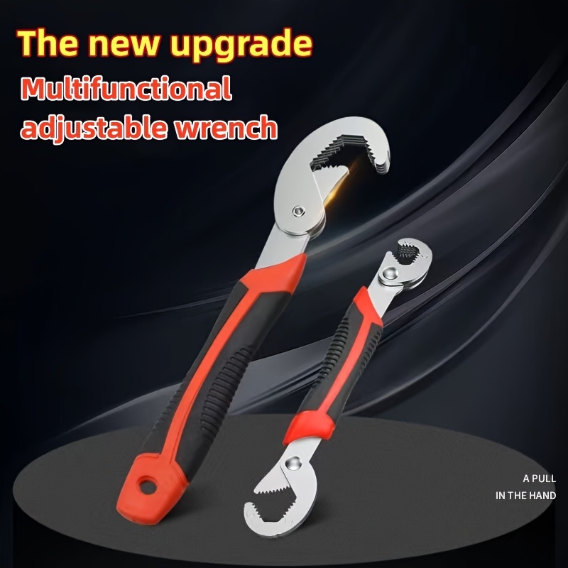 9 Belt Strap Wrench, Oil Filter Strap Wrench Opener Wrench with  Multi-Purpose Adjustable Strap, 1 Pack 