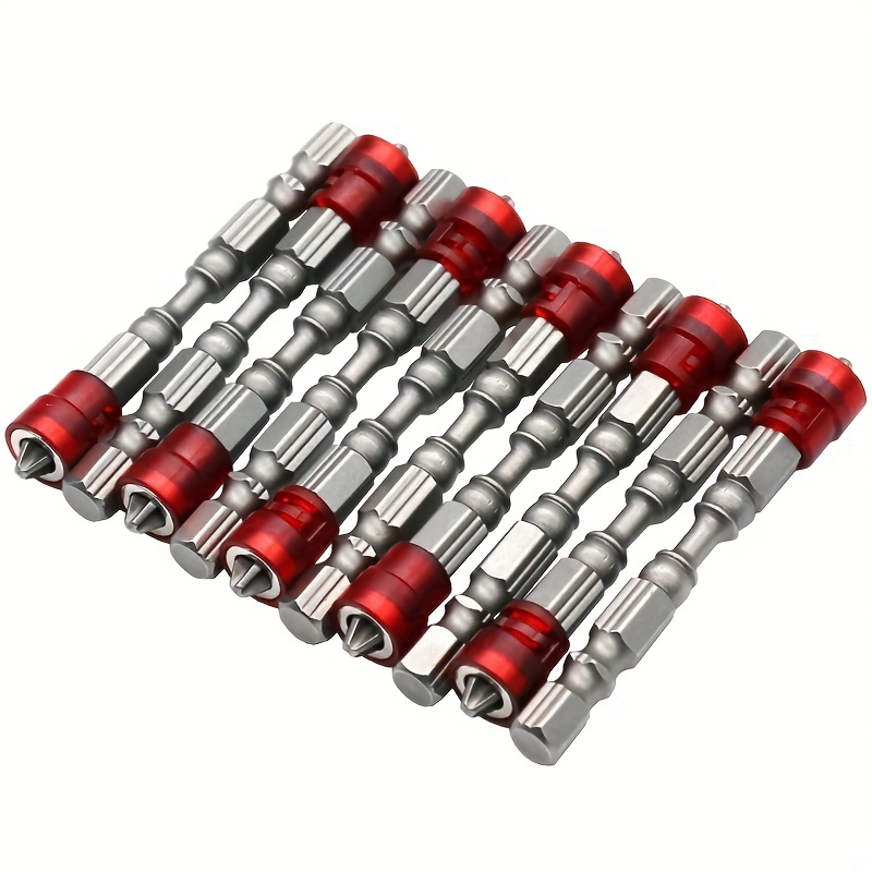 10pcs PH2 Magnetic Phillips Cross head Screwdriver Bits Set For Plasterboard Drywall