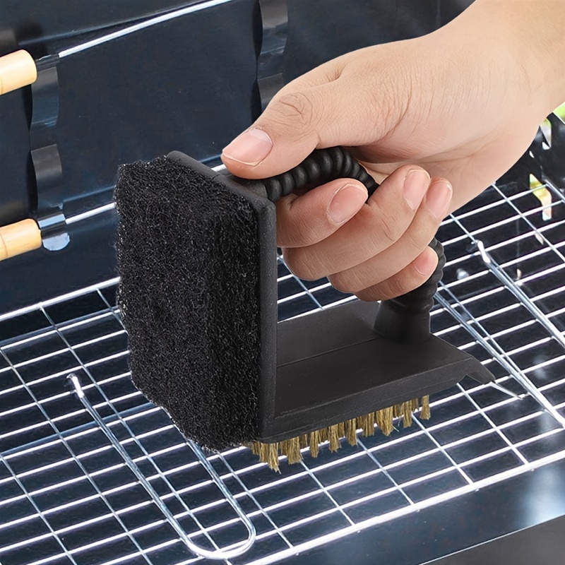 Grill Cleaning Brush Kitchen Multi functional Barbecue Grill - Temu