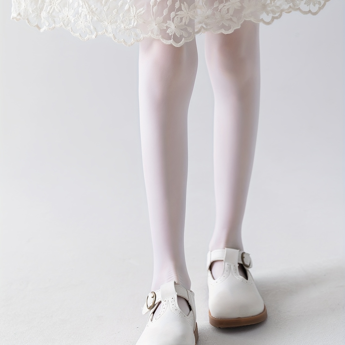 Lindas medias de algodón para niña de Ballet, pantimedias