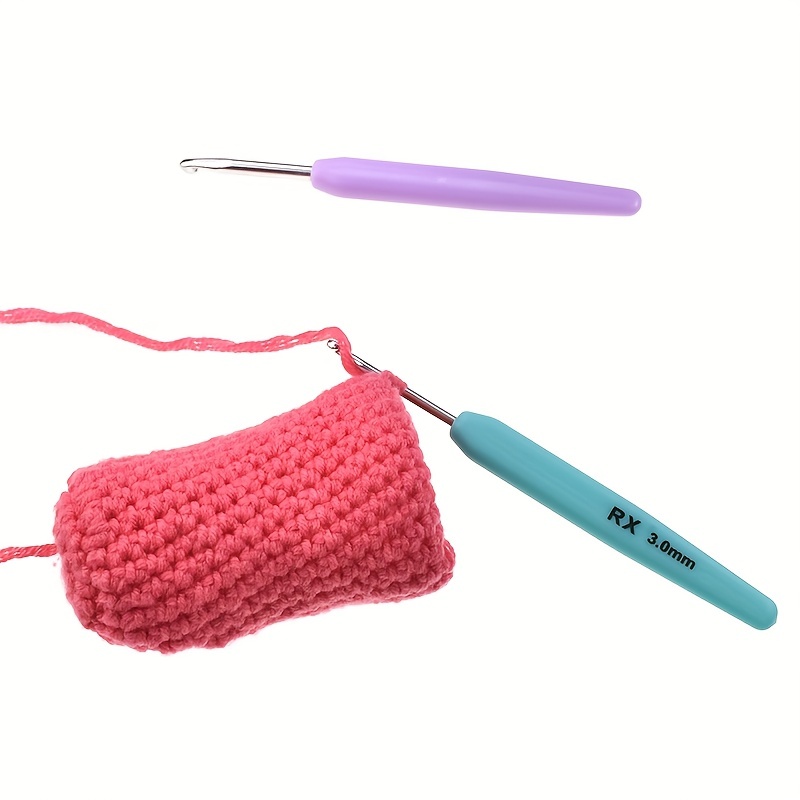 9 Pieces Crochet Hooks Ergonomic Crochet Hooks Set Crochet Hook Needles for  Arthritic Hands with a Case