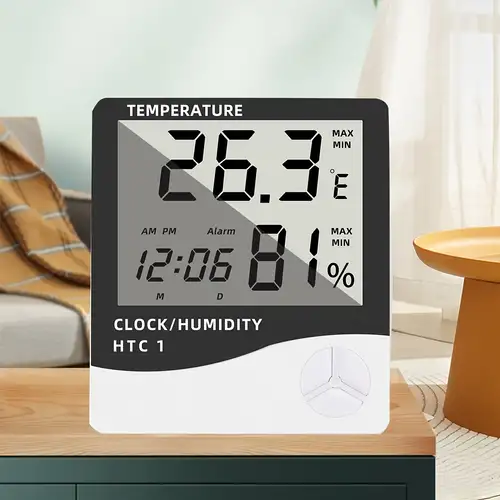 Température électronique intérieure mètre d'humidité thermomètre