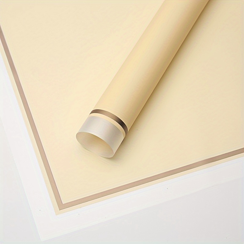 Golden Edge Jelly Film Translucent Mist Paper Waterproof - Temu