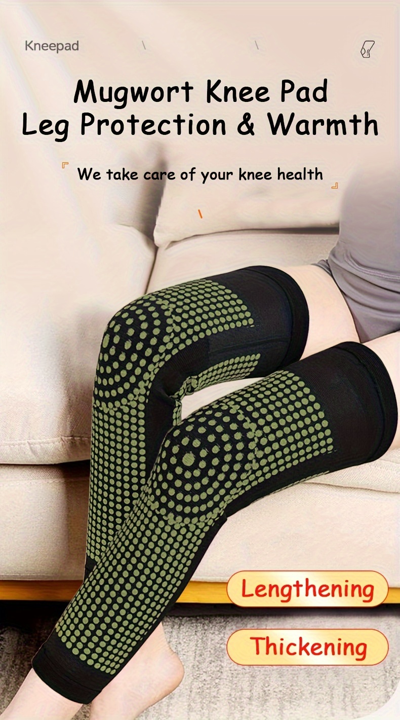 Knee Pads Breathable Warm Wormwood Knee Brace Winter - Temu