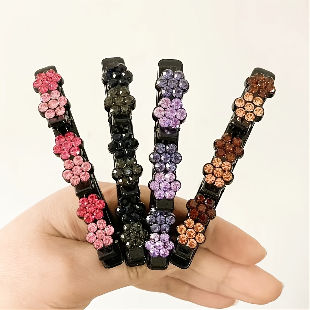 Barrettes for Women's Hair Thick 2pcs Hair Beads for Braids for Girls Large  Size