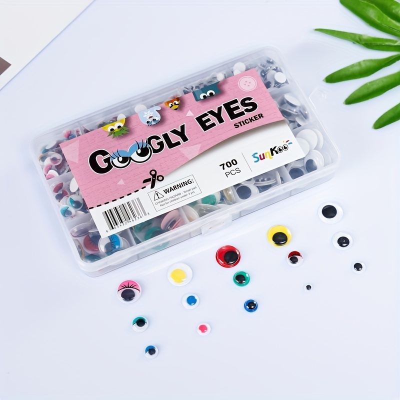 Self adhesive Googly Wiggle Eyes For Diy Scrapbooking Crafts - Temu