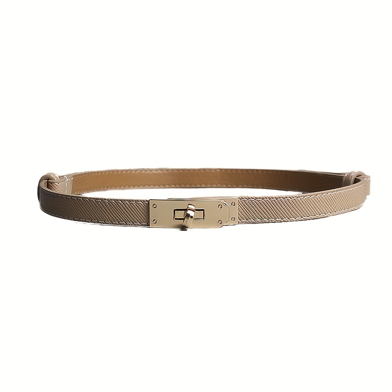 Hermes Kelly Belt Adjustable Size - Etoupe Color - Gold Hardware