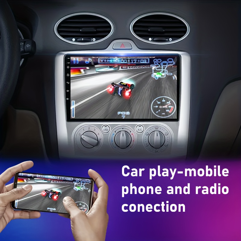 9'' Car Stereo Radio Android 12 Carplay GPS For Ford Focus 1998-2003 Navi  2+32G