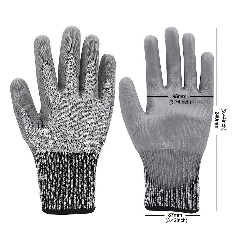 Pu Coating Anti cut Gloves Mechanical Handling Labor - Temu