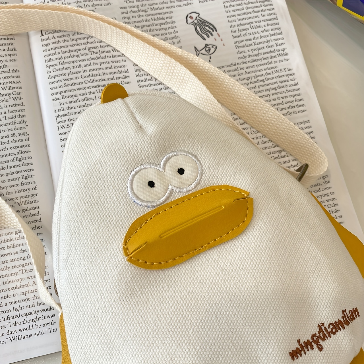 Cute Duck Bagcrossbody Bags for Girl Kids Duck Shape 