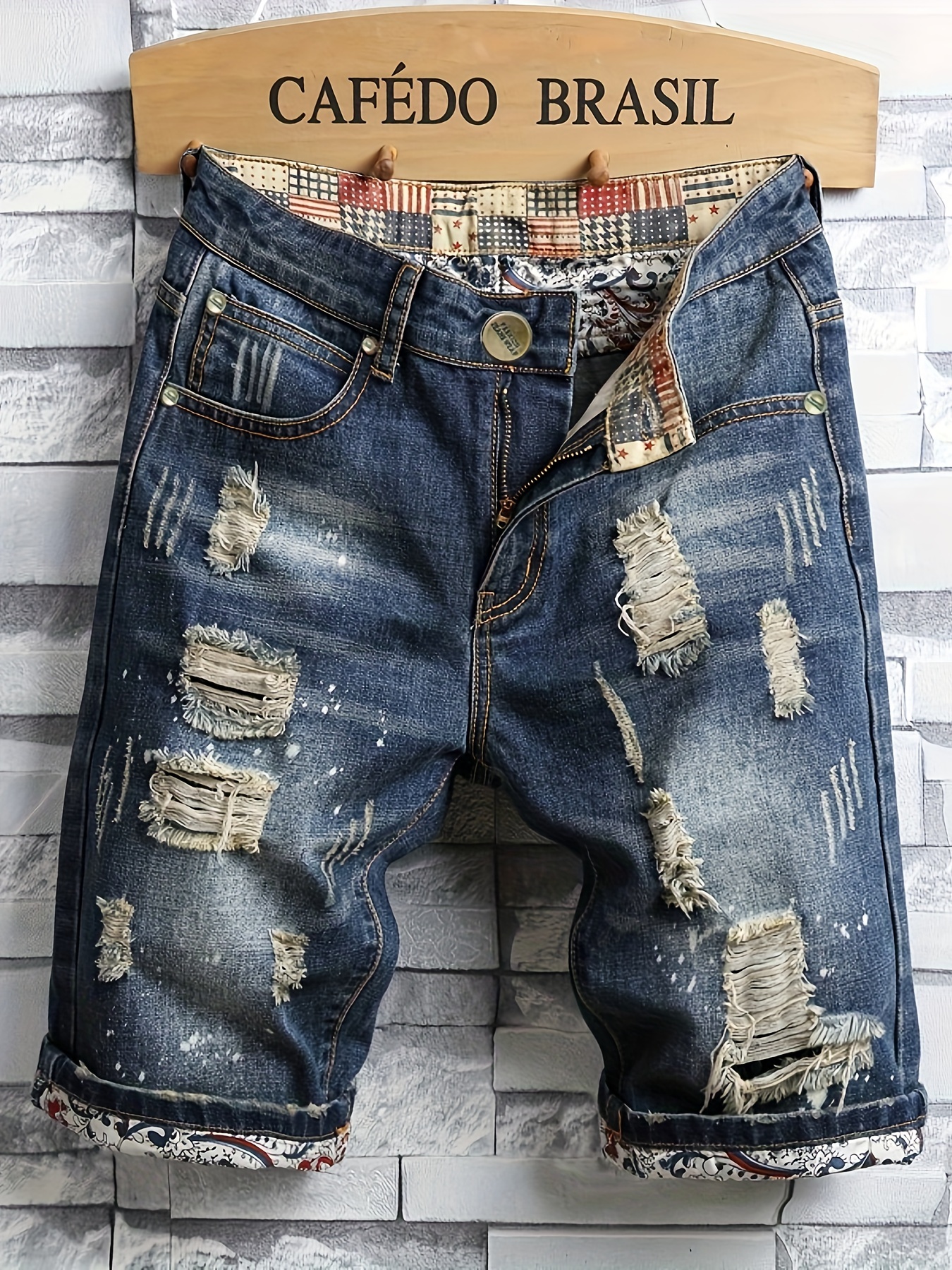 Sexy Bandage Ripped Denim Shorts Distressed Drawstring Mini - Temu United  Kingdom