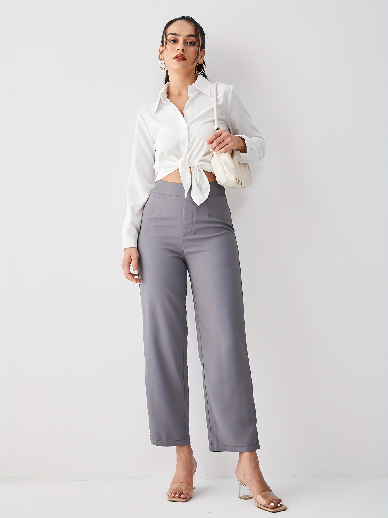 Solid Office Wear TANDUL Women Formal Trousers at Rs 265/piece in