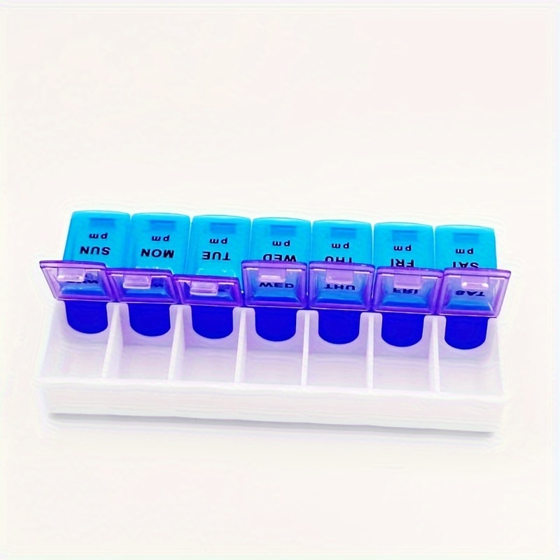 Dual Medicine Box for Weekly Pill Organisation