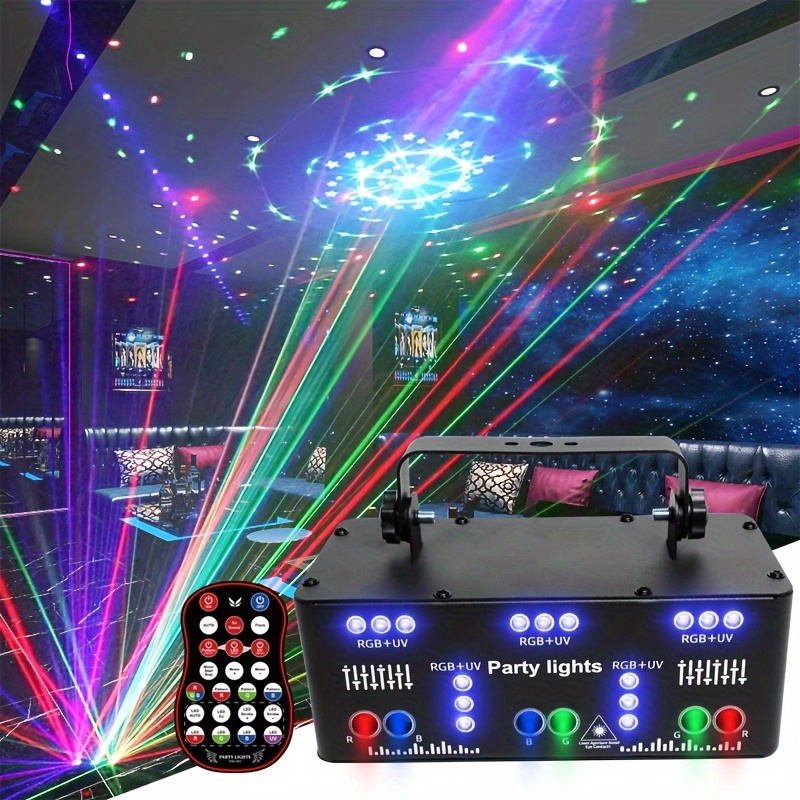 Party Lights Disco Ball Lights dj Disco Lights Laser Stage - Temu