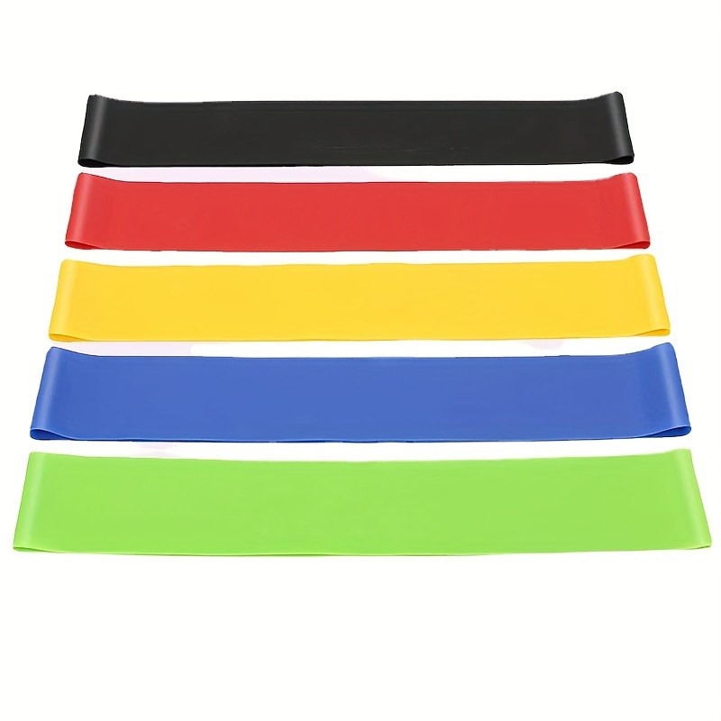 5pcs Yoga Elastic Resistance Band for Legs Shaping Deep Squat Hip