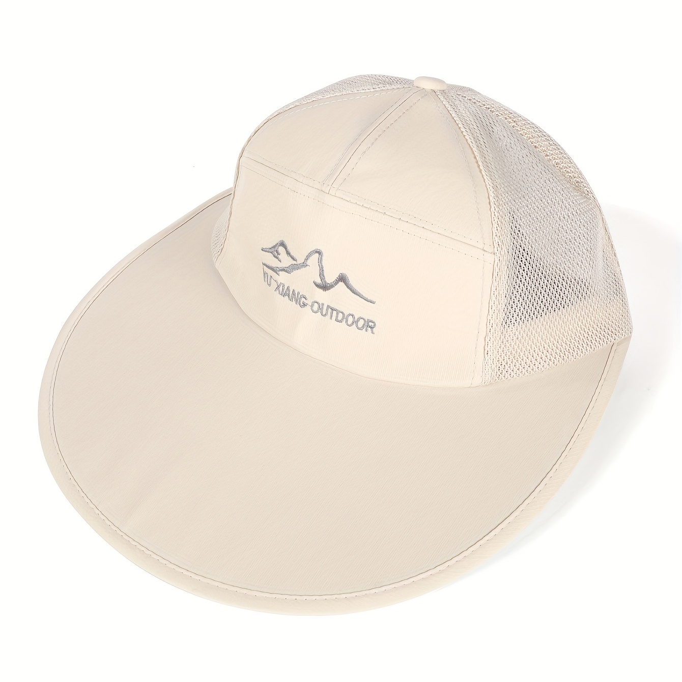 Mesh Sun Hat UV Protection Solid Visor Hat