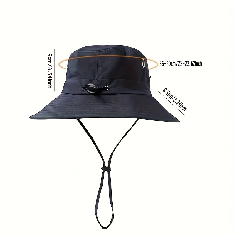 Summer Mens Sunshade Big Brim Sun Protection Hat Cycling Fishing Outdoor  Fisherman Hat Fashion Sun Hat, High-quality & Affordable