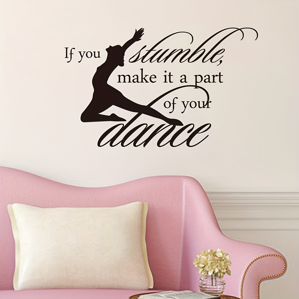 Dance Stickers Vinyl Waterproof Stickers Decorative Stickers - Temu