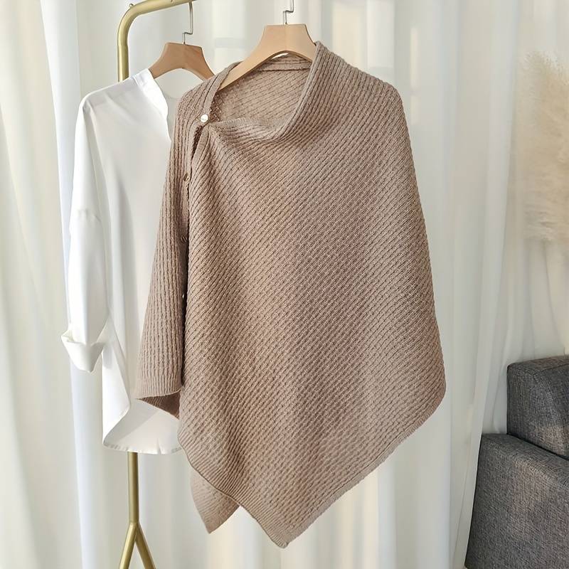 latin american traditional woolen blend cloak bat sleeves knitted womens cardigan spring and autumn new cloak shawl overlay irregular overlay sweater coat details 3