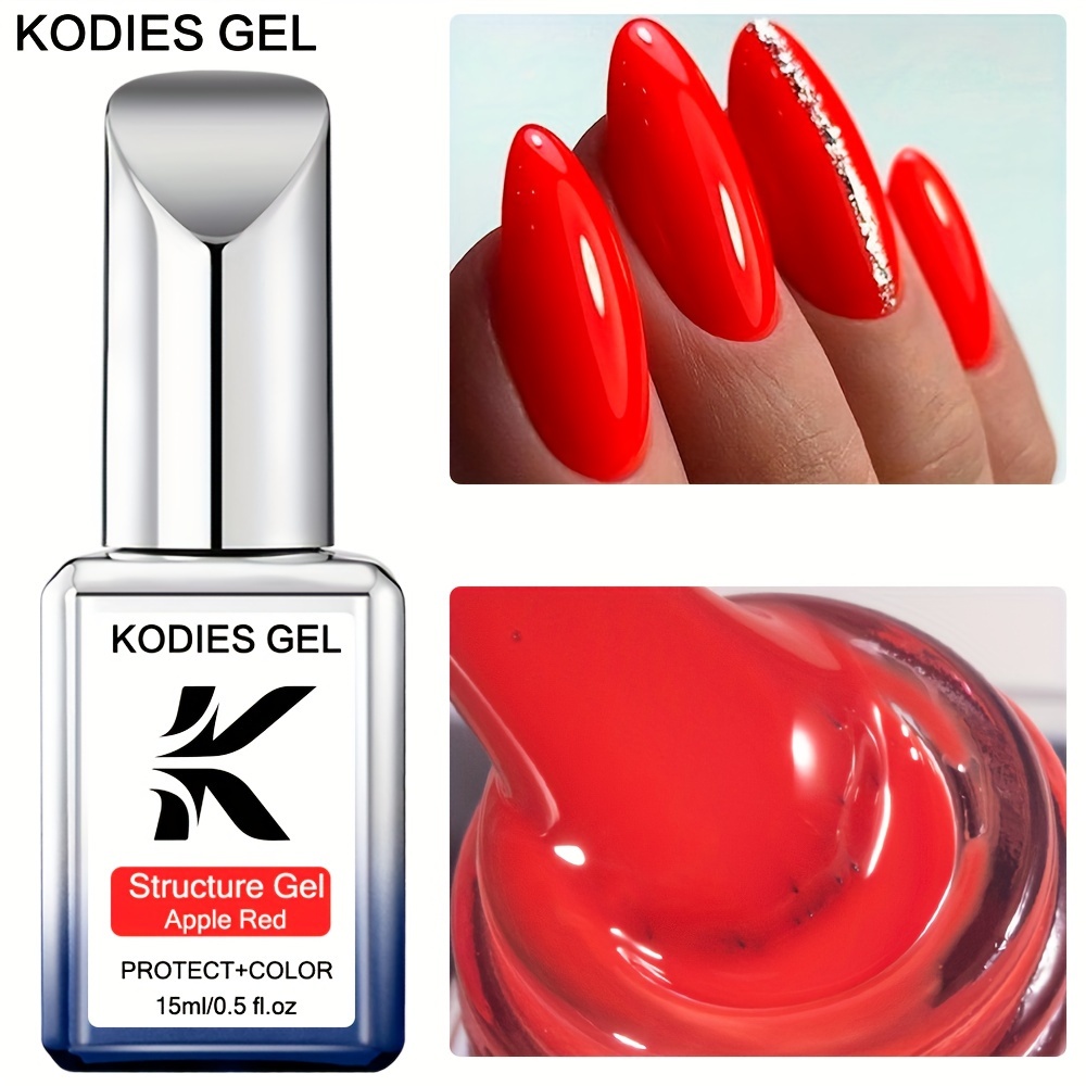 Solid Pure Color Uv Gel Nail Polish Red Nail Gel Soak Off Nail Decoration  Uv Nail Gel Polish Nude Colors Home Use Salon Beauty - Temu