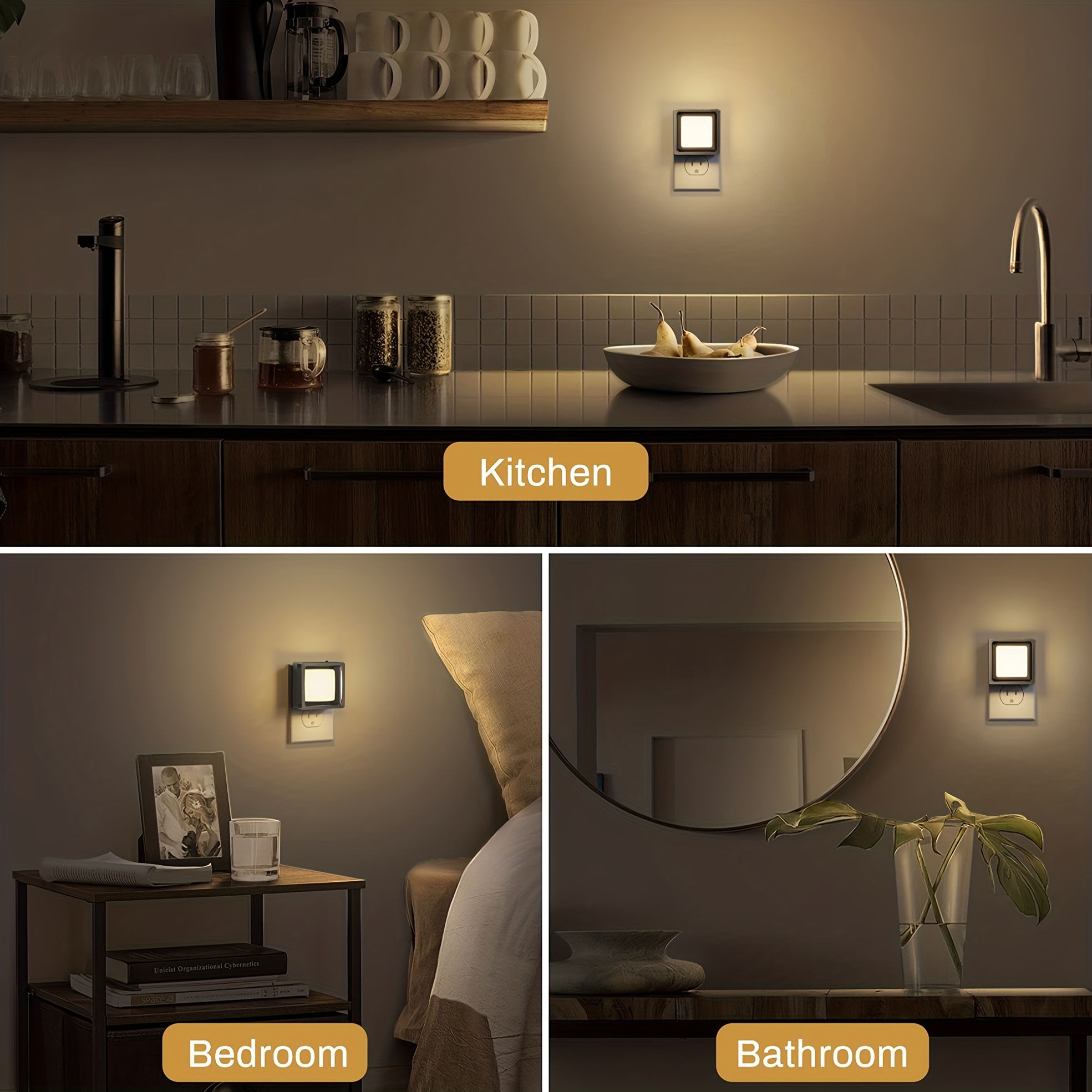 Night Light Plug Into Wall Led Nightlight With Dusk to dawn - Temu