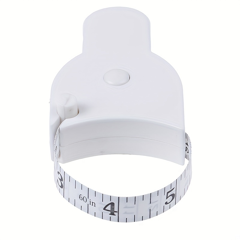 1pc Soft Tape Measure Retractable Measurement Body Fabric Sewing Tailor  Cloth Knitting Craft Weight Loss Measurement Retractable Black Double Sided Tape  Measure Body Measurement 2023 - US $3.99