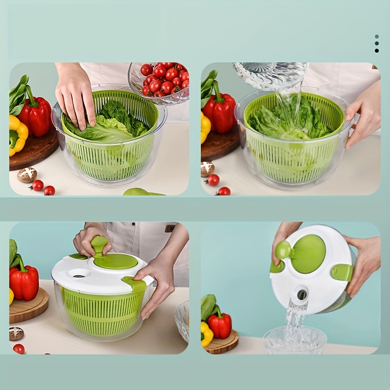  FREUE Fruit Washer Salad Spinner，Drain Basket