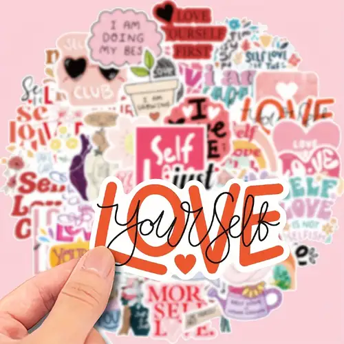 500Pcs Heart Stickers, 1 Inch Glitter Small Heart Shaped Sticker, Love  Stickers for Valentines Day/Mothers' Day/Wedding, Decorations for Envelops  Gift
