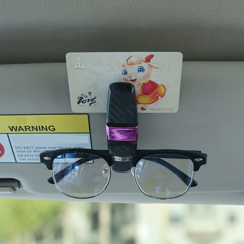 1pc Auto Brillenclip Kreativer Multifunktions-Brillenhalter Auto
