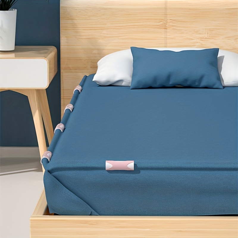 12PCS BedSheet Clips Plastic Slip-Resistant Clamp Quilt Bed