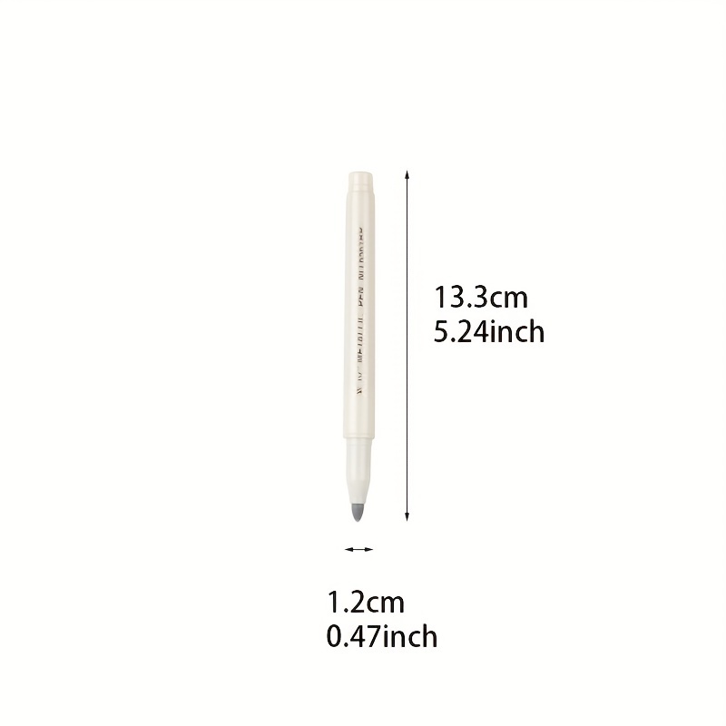 1/2/3pcs Acrylic White Permanent Paint Pen for Wood Rock Plastic