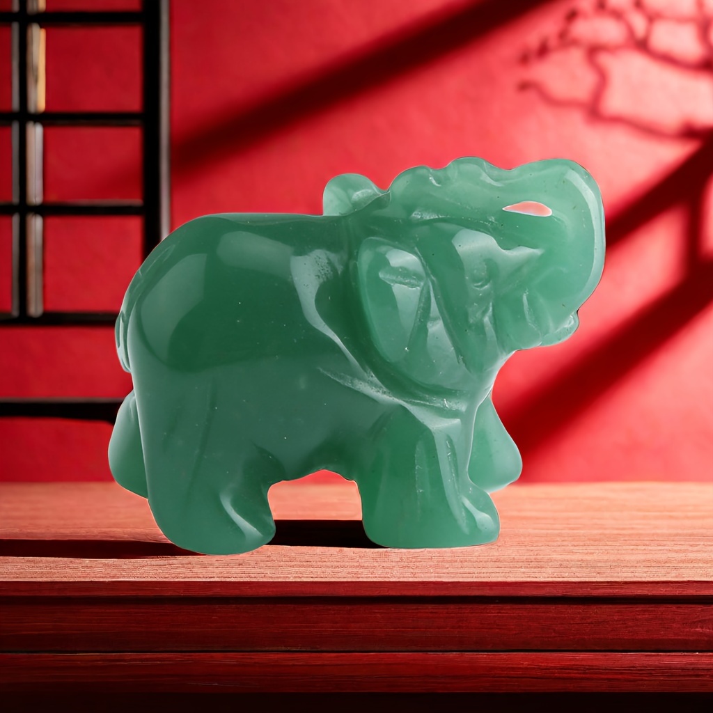 1pc Estatua De Elefante De Regalo De Navidad Para Decoración - Temu