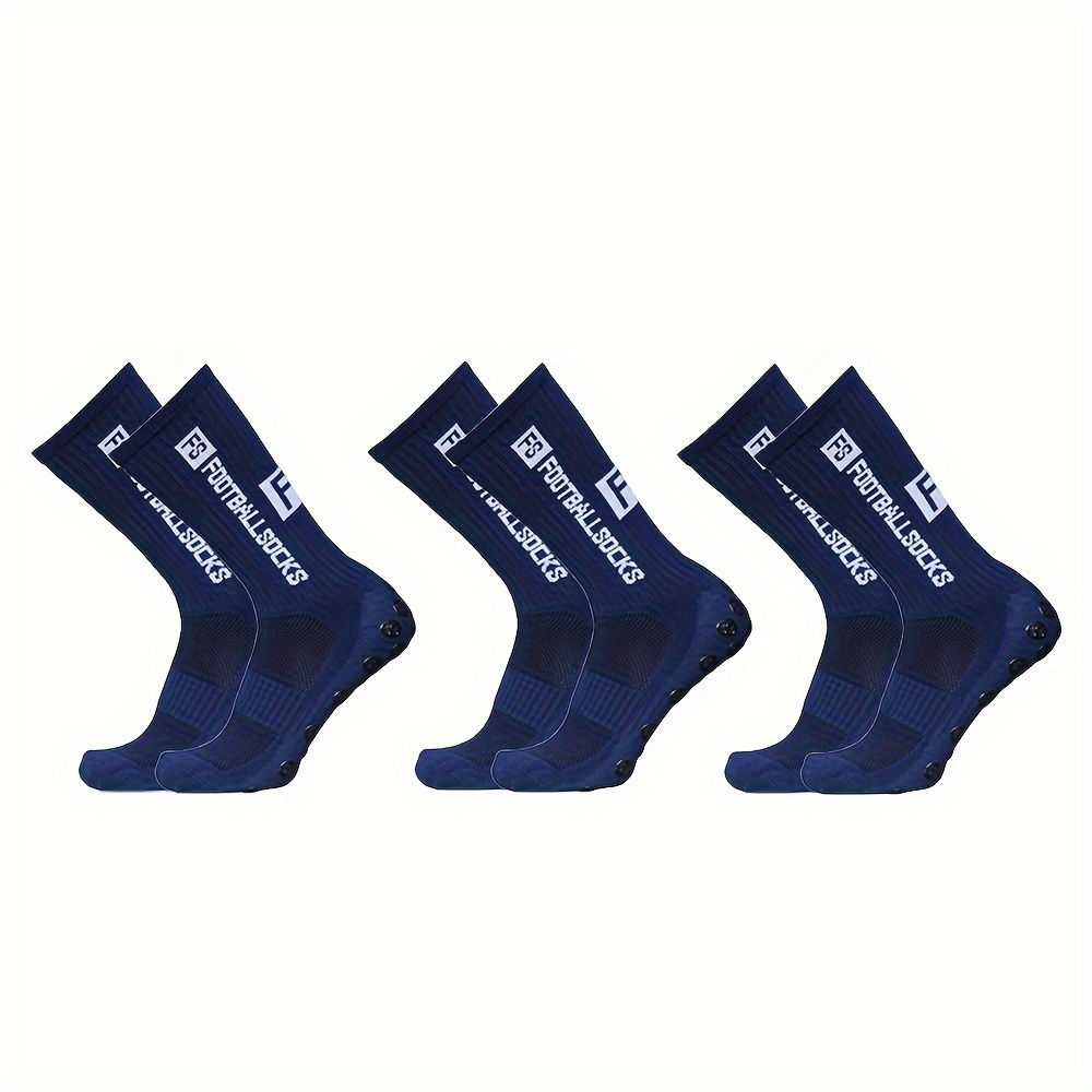 Men's Non slip Football Socks Gripper Athletic Socks - Temu Israel