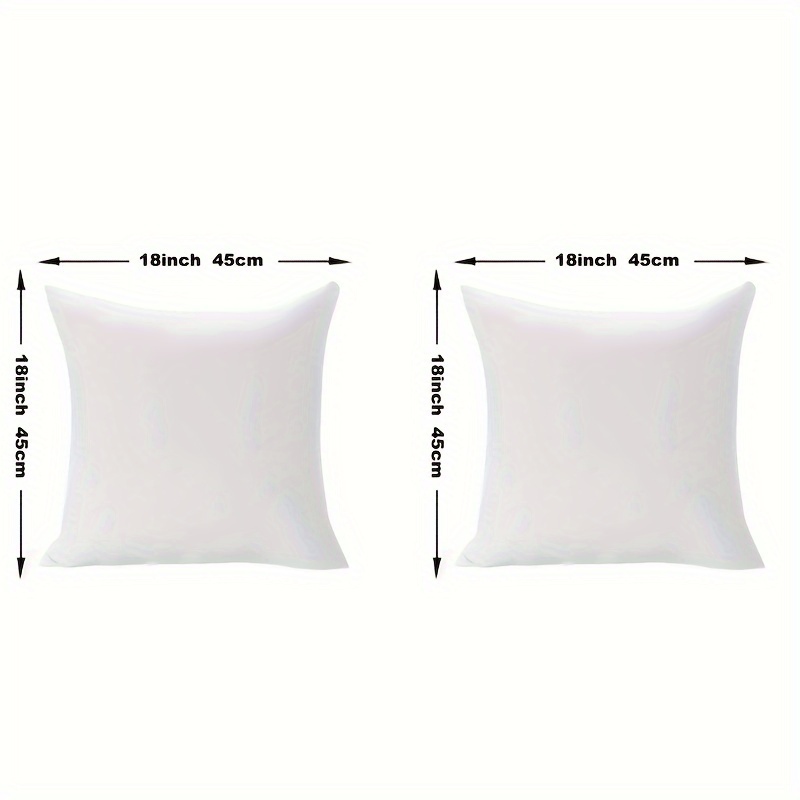 Brushed Fabric Pillow Insert Pp Cotton Cushion Core Pillow - Temu