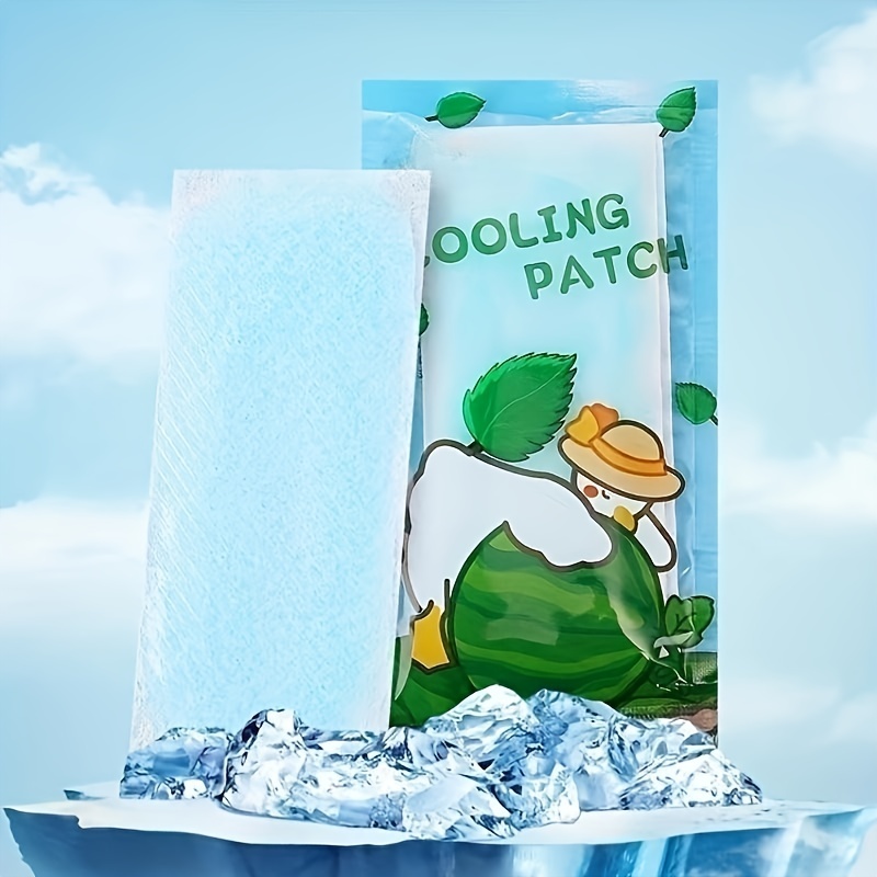 1-10pack Ice Gel Cooling Patches For Summer Mobile Phone Heat