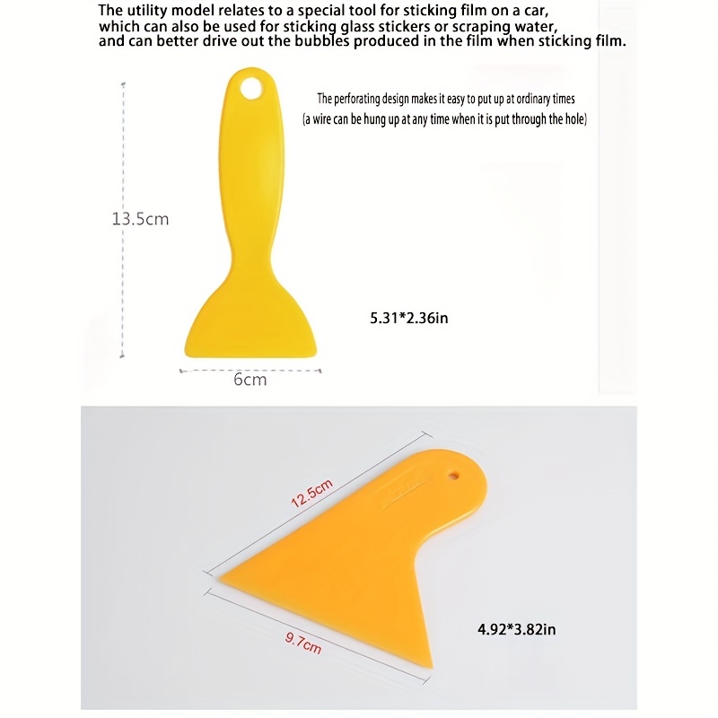 Small Yellow Shovel Hard Scraper Tool: Get Perfectly - Temu