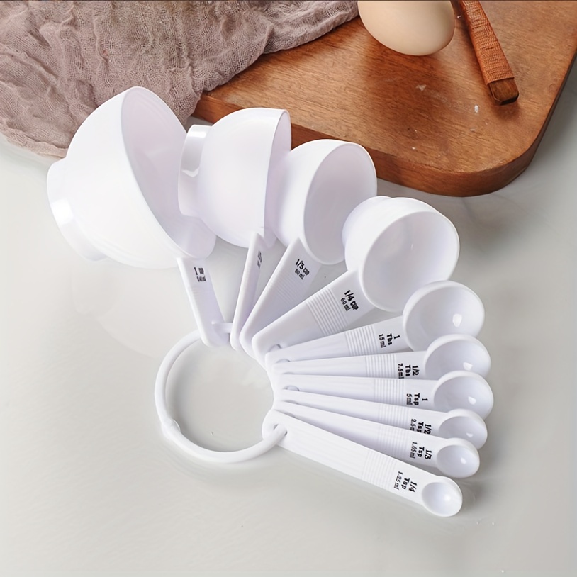 Adjustable Measuring Cups And Spoons, Plastic Scoop Measuring Cup With  Magnetic, For Dry And Liquid Ingredient, Kitchen Tools - Temu