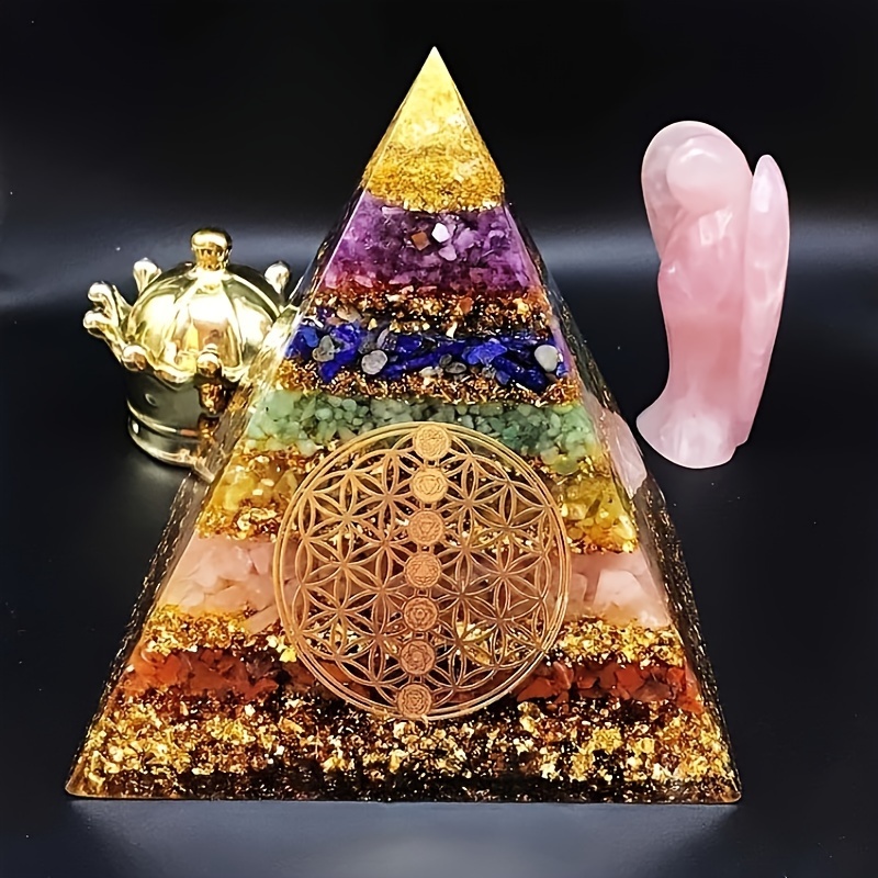 1pc Orgone Fiore Vita Piramide Ametista, Generatore Energia Ossidiana,  Trasforma Casa, Porta Energia Positiva, Meditazione Cristallo E Attira  Ricchezza, Decorazioni Casa, Oggetti Collezione, Regali Festa - Salute E  Casa - Temu Italy