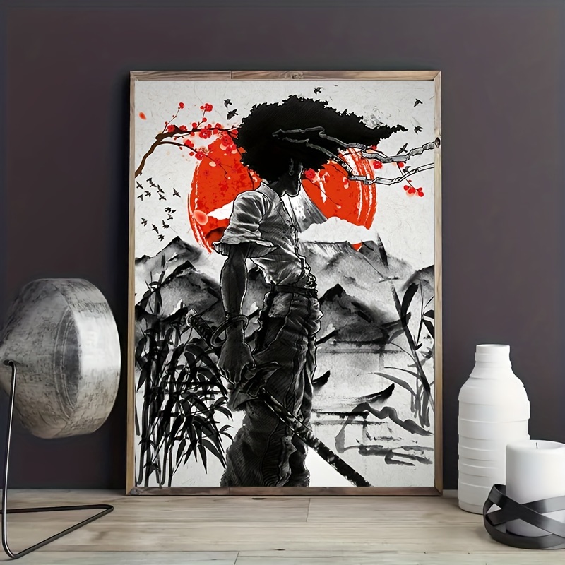 Anime Manga Abstract Wall Art Canvas Painting Posters And - Temu