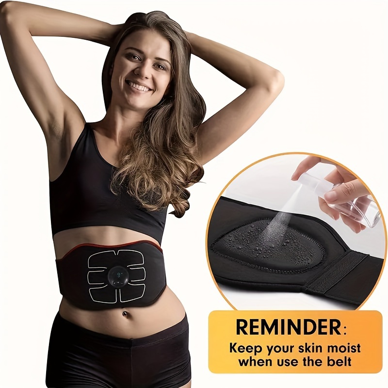 Electric ABS Muscle Toner Machine Toning Belt Simulation Fat Burner Belly  Shaper