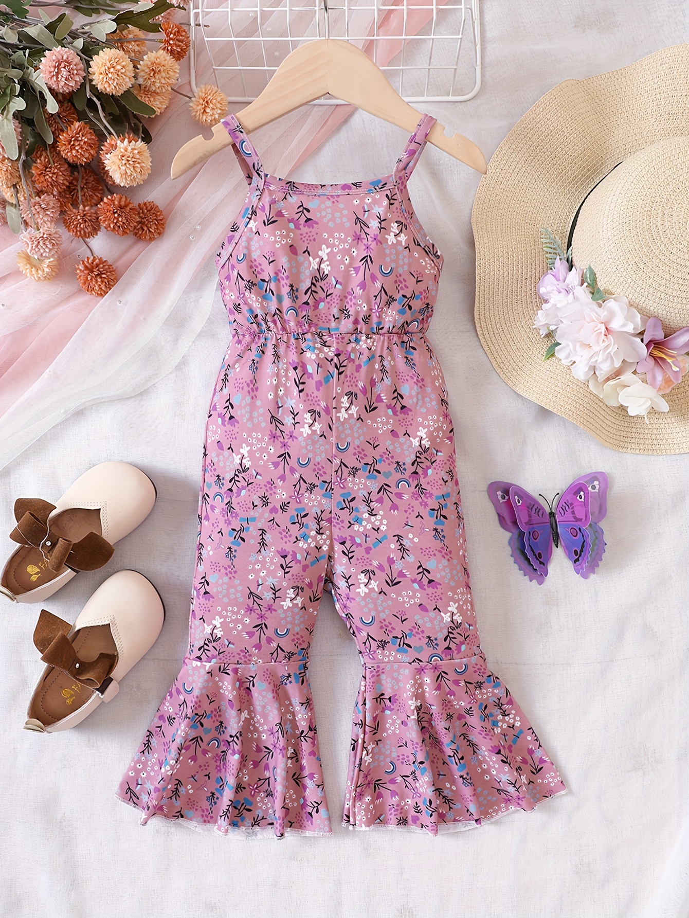 Baby Costume Girl Clothes Spring Jumpsuit Padded and Cute Design