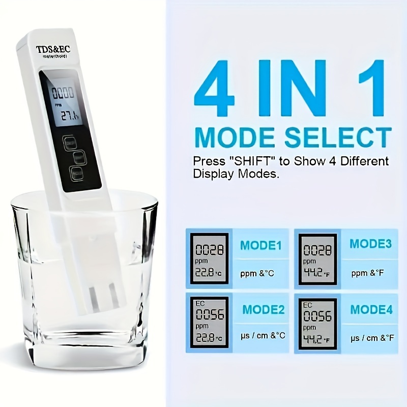 High Accuracy Tds Meter Digital Water Quality Tester Digital - Temu