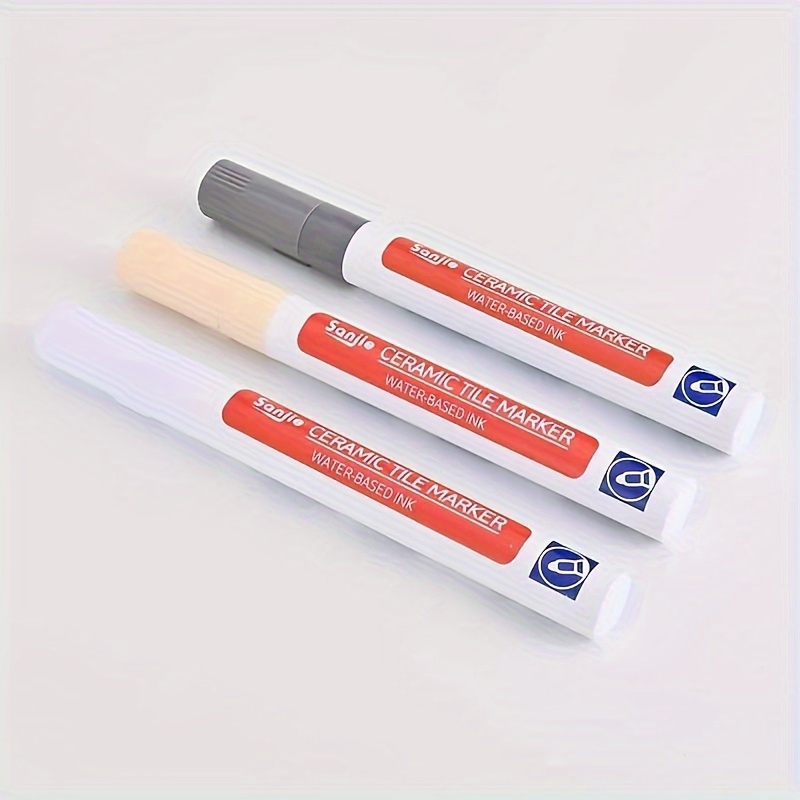 Comprar 3pcs impermeable azulejo marcador lechada pluma de costura de pared  pluma para azulejos piso baño dic