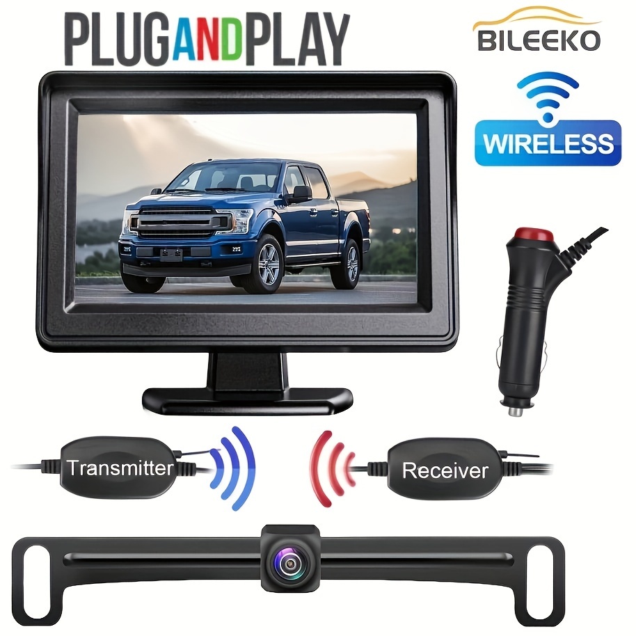 WiFi Wireless Car Truck RV Trailer Rear View Backup Camera CCTV For iOS  Android 